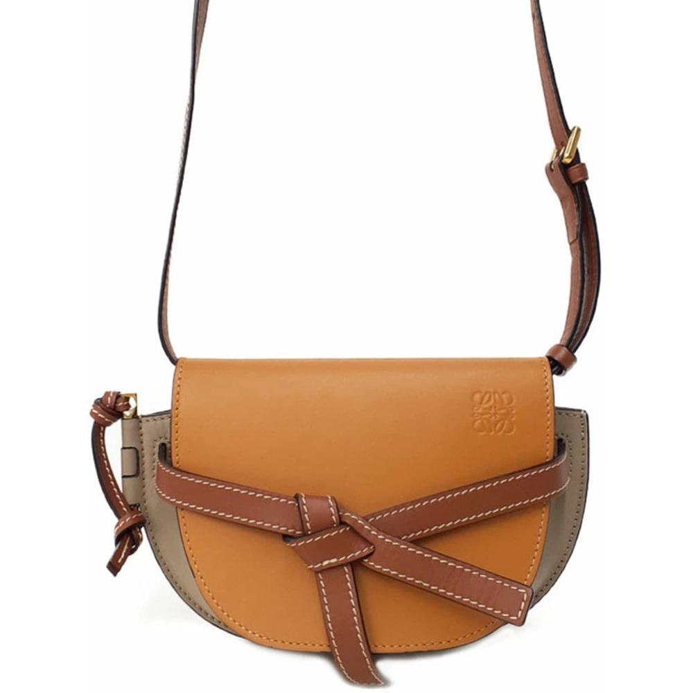 Loewe Gate Dual Shoulder bag calfskin leather